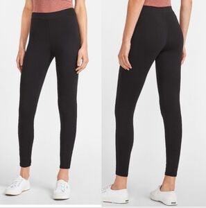 Express Black High Rise Workout Leggings Medium Nylon Active